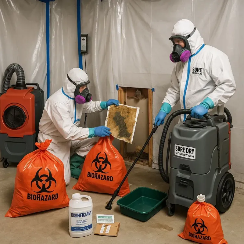 Contaminated Water Handling Protocols process in Croydon, PA