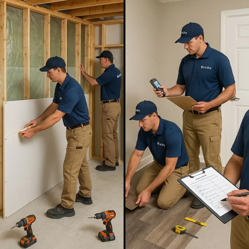 Repairs and Reconstruction process in Croydon, PA